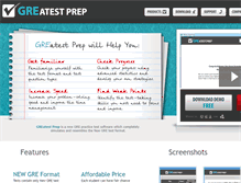 Tablet Screenshot of greatestprep.com